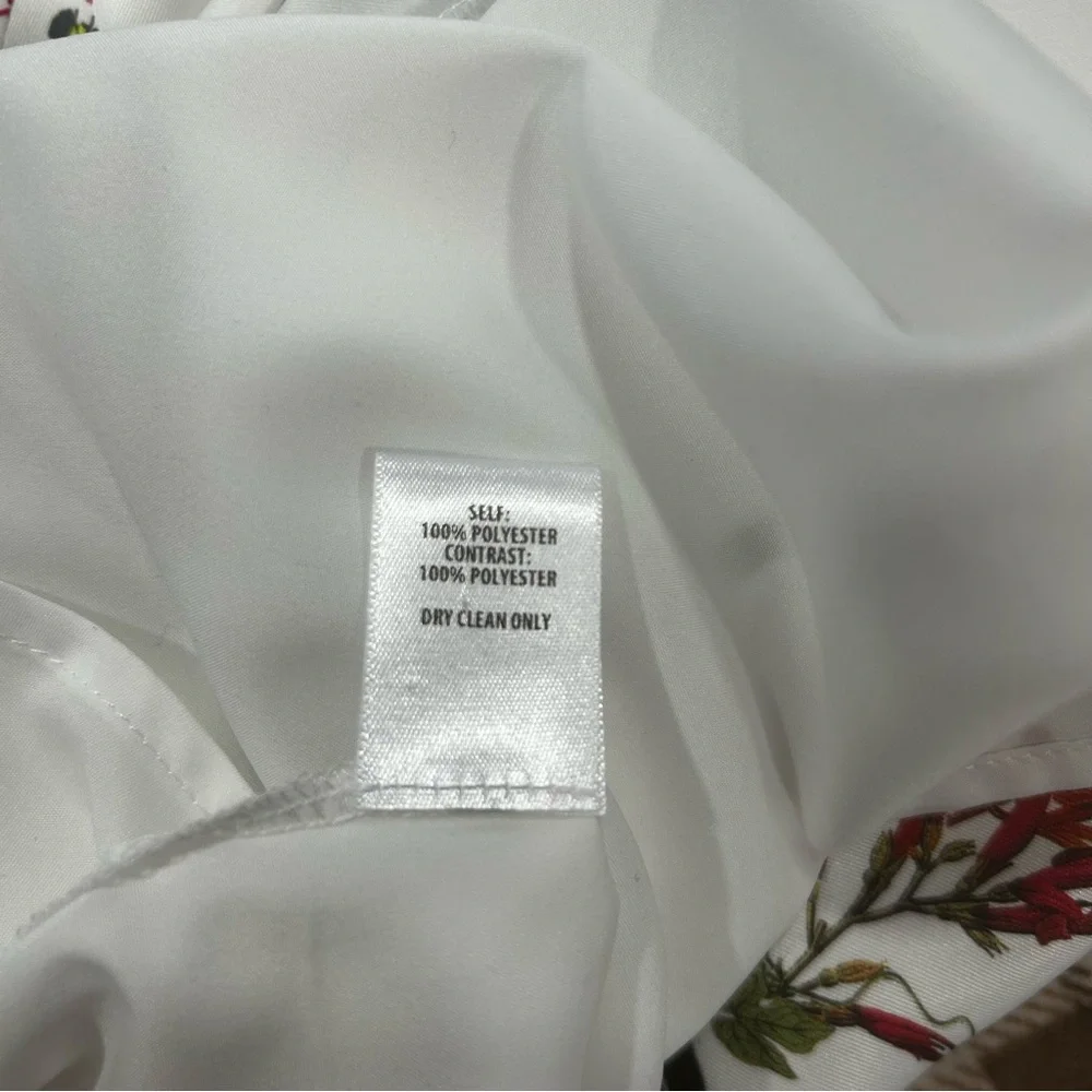 Bailey 44 Puff Pastry Smocked Satiny Floral midi Dress SIZE 4 coquette feminine - Picture 14 of 16